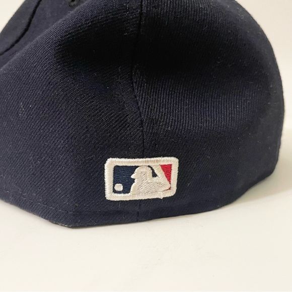 Cleveland Indians MLB On field 7 1/2 New Era 59Fifty Hat Baseball Cap - Picture 6 of 16